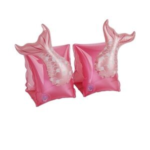 Coconut Grove Children’s Inflatable Arm Bands Pink Mermaid 3-6 Years NEW NIB